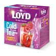 Loyd Cold Infusion Tea Eper és Málna ízű, 12 filter