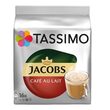 Kávékapszula, Jacobs Tassimo Café au Lait, 16 ital x 180 ml, 16 kapszula
