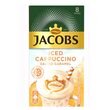 Jacobs Jeges Cappuccino Sós Karamellás Instant Kávé, 8 x 17,8 g