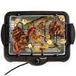 Elektromos grill Hausberg HB523, 2000W, 50,5 X 36 cm, termosztát, fekete