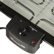 Elektromos grill Hausberg HB530, 2000W, 48 X 35,5 cm, termosztát, fekete