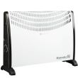 Elektromos padló/fal konvektor Hausberg HB 8191, 2000 W, 3 teljesítményfokozat, állítható termosztát