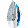 Fier de calcat Hausberg HB-7806BL, 2300W, 360ml, talpa ceramica, jet abur 16,7g/min, abur verticala 25g/min, sistem antipicurare, sistem autocuratare, Alb/Albastru
