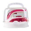 Hausberg HB-7910RS utazási vasaló, 900W, 50 ml-es víztartállyal, Piros-Fehér