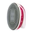 Hausberg HB-7910RS utazási vasaló, 900W, 50 ml-es víztartállyal, Piros-Fehér
