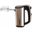 HAUSBERG HB-4201AU Kézi mixer, 5 sebességes, Réz motor, 250W-400W, Rozsdamentes ház, Arany