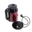 Elektromos vízforraló HAUSBERG HB-3623RS, 1800W, űrtartalom 2,2L, automatikus leállítás, világító jelző, piros-fekete