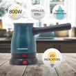 Elektromos kávéfőző Hausberg HB-3815VR, Teljesítmény 800 W, Űrtartalom 500 ml, Inox-zöld