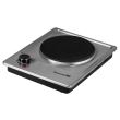 Inox Hausberg HB-546 elektromos főzőlap, 1500 W, 1 égő, termosztát