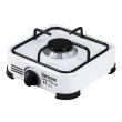 Zománcozott mini gáz, Ertone MN206A, , 1 égős, automata gyújtású, fehér
