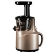 Gyümölcsfacsaró Hausberg HB-7519GO, hidegen sajtolt, 150 W, 400 ml, arany