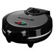 Waffe gép Hausberg HB-3562NG, 1300 W, 4 rekeszes, rozsdamentes ház, fekete