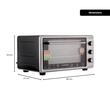 ELEKTROMOS SÜTŐ VENTILÁTORRAL 48L HB8015 1800 W