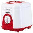 Fritőz Hausberg HB 1320 AR, 950 W, 1 L, fehér/piros