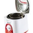 Fritőz Hausberg HB 1320 AR, 950 W, 1 L, fehér/piros