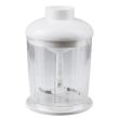 Turmixgép 4 az 1-ben, Hausberg HB-7666AB, 2 sebesség, rézmotor, rozsdamentes acél penge, 350 W, fehér