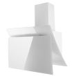 Hota Incorporabila decorativa Hausberg HB-1390, Putere de absorbtie 650 mc/h, 60 cm, Touch control, Filtru aluminiu, Alb