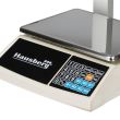 Hausberg HB6051 elektronikus mérleg, fényes LCD kijelző, 30kg kapacitás