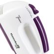 Kézi mixer, Hausberg HB-4112MV, fehér/lila, 250 W, 7 sebesség