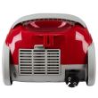 Hausberg HB2080RS zsákos porszívó, 700 W, Űrtartalom 1,5 l, piros/szürke