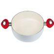 Hausberg kerámia edény, HB-H-712AB, SZ. 20, 2l, Fehér