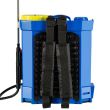 Permetező szivattyú (vermorel) Tatta TP-1201A, akkumulátorral, 12V 8Ah, töltő 1 A, motor 3,6 lpm, hátizsák típusú tartály, 12 l