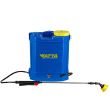 Permetező szivattyú (vermorel) Tatta TP-1201A, akkumulátorral, 12V 8Ah, töltő 1 A, motor 3,6 lpm, hátizsák típusú tartály, 12 l