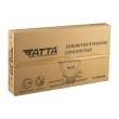 Kézi szőlődaráló Tatta TZ1802RS, fém, 300 kg/h, kivehető tartály 20 l, piros