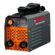 Tatta TA-MMA-200 hegesztőgép, elnyelt teljesítmény 7,1 kVA, hatásfok 85%, elektróda 1,6-3,2 mm, tartozékokkal