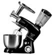 Minden az egyben multifunkcionális konyhai robotgép Hausberg HB-7605, 1000 W, mixer/turmixgép/húsdaráló, fekete