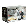 Minden az egyben multifunkcionális konyhai robotgép Hausberg HB-7605, 1000 W, mixer/turmixgép/húsdaráló, fekete
