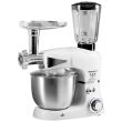Minden az egyben multifunkcionális konyhai robotgép Hausberg HB-7605AB, 1000 W, mixer/turmixgép/húsdaráló, fehér