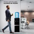 Dozator apa de podea HAUSBERG HB-6023NG, putere incalzire 550 W, putere racire 85 W, rezervor apa inox, indicator luminos, termostat reglabil, Negru