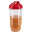 Turmixgép Hausberg HB-7675RS piros, teljesítmény 1000 W, űrtartalom 1000 ml, réz motor