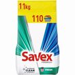Savex Premium 2in1 Fresh automata mosószer, 11 kg, 110 mosásra
