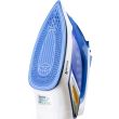Vasaló Hausberg HB-7880BL, 2300 W, Kerámia bevonattal ellátott vasalótalp, 400 ml-es víztartály, Fehér/Kék