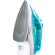 Vas Hausberg HB-7850BL, 2000 W, kerámia bevonatú acéltalp, 130 ml-es víztartály, fehér/kék