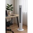 Hausberg HB-5950AB toronyventilátor, 60 W, távirányítóval, 3 üzemmód, kikapcsolási időzítő, 3 fokozat, fehér