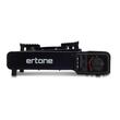 Aragaz portabil 2 in 1 camping Ertone ERT-MN232, Pentru butelie spray si standard, 2.2 kW, Aprindere piezo, Negru
