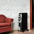 Elektromos fűtés Hausberg HB-8900NG, 1500 W, 7 elem, 3 teljesítményfokozat, állítható termosztát