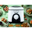 Fritőz Hausberg HB 1320NG, 950 W, 1 L, fehér/fekete