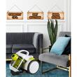 Porzsák nélküli porszívó Hausberg HB2090VR, 750W, Ciklonos, Űrtartalom 1,5L, Zöld