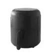 Forró levegős sütő HAUSBERG HB-2356, 1000-1200 W, 2,6 liter, 30 perces időzítő, állítható termosztát 80 - 200 fok C, 5 főzési program, túlmelegedés elleni védelem, Fekete
