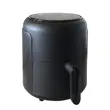 Forró levegős sütő HAUSBERG HB-2356, 1000-1200 W, 2,6 liter, 30 perces időzítő, állítható termosztát 80 - 200 fok C, 5 főzési program, túlmelegedés elleni védelem, Fekete