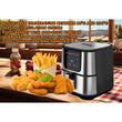 Légsütő Hausberg HB2365, 1600-1800 W, 5,2 L, Időzítő, túlmelegedés elleni védelem, hűtő fogantyú, LCD kijelző