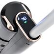Aparat de curățat pardoseli cu acumulator Hausberg HB-2886NG, 120W, Autonomie 25 min, Rezervor apă curată 600ml, Ecran LED, Filtru HEPA