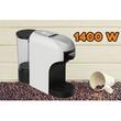 Espressor 4 az 1-ben több kapszula HAUSBERG HB-3735AB, 1400 W, 15 bar, eco funkció, tartály térfogata 850 ml, fekete-fehér