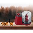 Elektromos aprító Hausberg HB-4504RS, teljesítmény 100 W, Réz motor, Piros