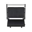 Szendvicssütő és grill HAUSBERG HB-539IN, 1100-1300W, Állítható termosztát, Gránit bevonatú lemezek, Rozsdamentes acél ház