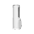 4 az 1-ben hordozható klímaberendezés távirányítóval HAUSBERG HB-5970AB, 16000 BTU, 2000 W, 1 literes víztartály, 3 sebességfokozat, hűtés, fűtés, ventilátor, páramentesítés, fehér